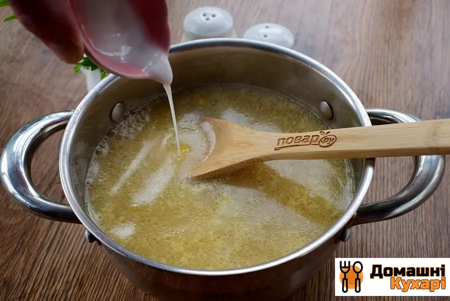 Швидкий курячий суп з кукурудзою і імбиром - фото крок 6