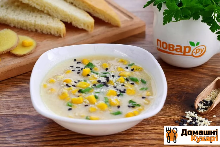 Швидкий курячий суп з кукурудзою і імбиром - фото крок 7