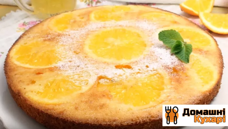 Швидкий пиріг з апельсинами - фото крок 7