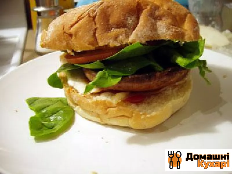 Портобелло Vegan Burger - фото крок 17