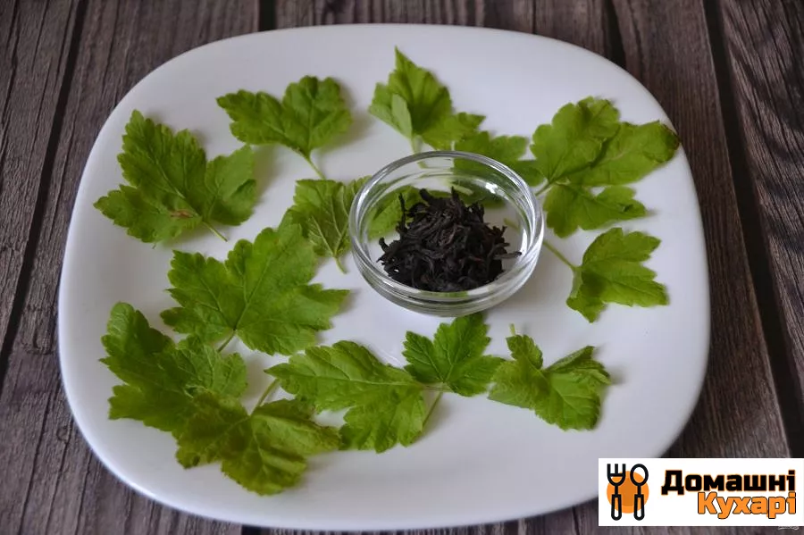 Чай з листя чорної смородини - фото крок 1