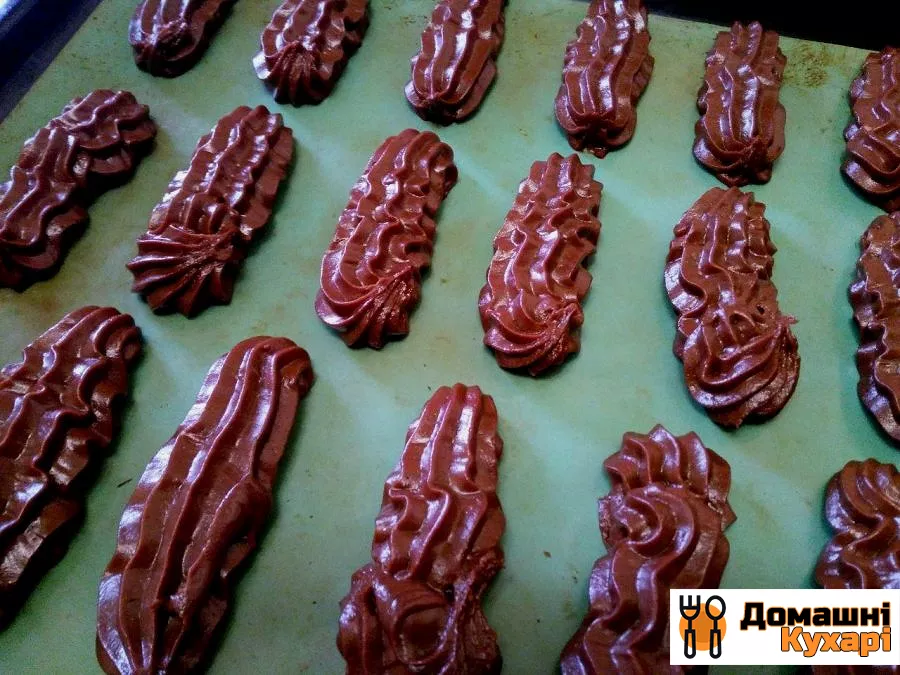 «Дамські пальчики» з шоколадного тіста - фото крок 7