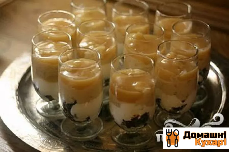 Десерт з йогуртом, чорносливом і бренді - фото крок 7