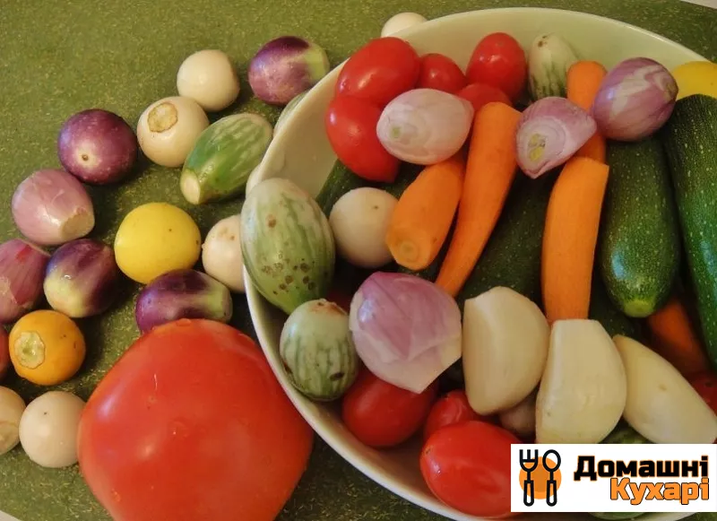 Дієтичне овочеве рагу - фото крок 1