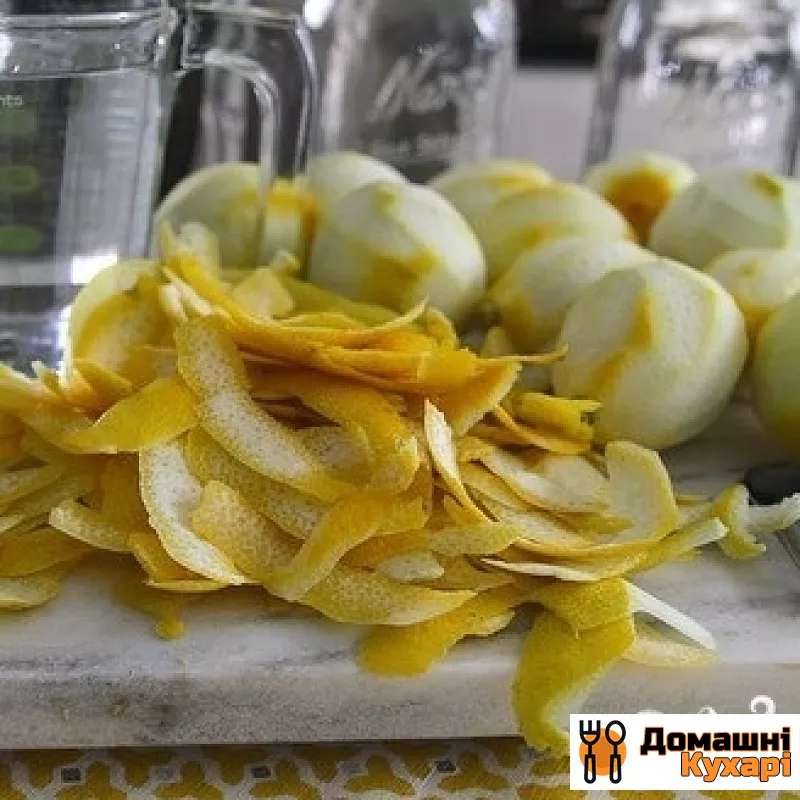 Домашній лимончелло - фото крок 1