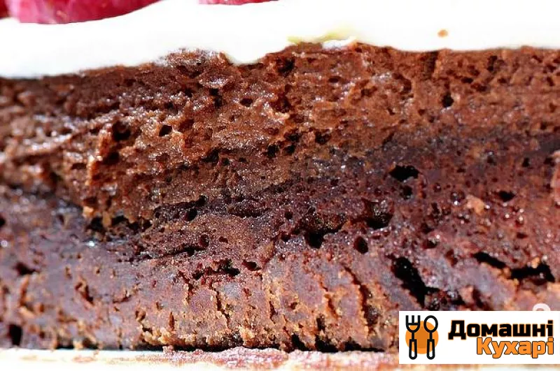 Подвійний шоколадний торт з малиною - фото крок 4