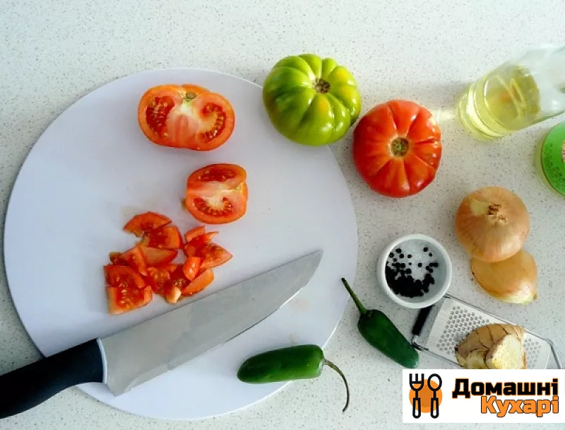 Ефіопський помідорний салат - фото крок 1